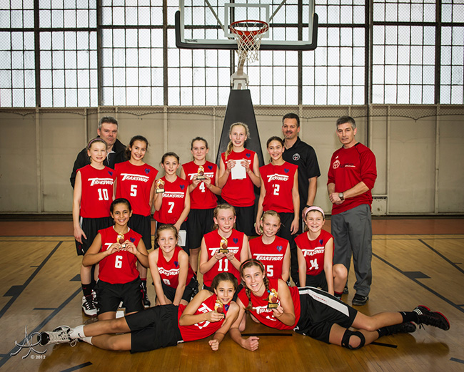 Transway U12 Atom Basketball Champions